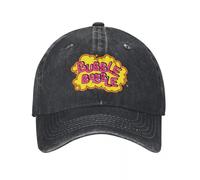 GZMQMOKD Casquette Baseball Cap，Bubble Bobble Casquette De Baseball Femelle Mâle Pare-Soleil Trucker Papa Chapeau Été Ajusté Rétro Randonnée Pêche Casquettes de Baseball，Cadeaux Femme，Cadeaux Homme