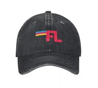 GZMQMOKD Casquette Baseball Cap,FL Stripes Casquette de Baseball Sunscreen Bobble Hat Chapeau de thé pour Femmes 2024 Hommes,Cadeaux Femme,Cadeaux Homme