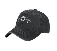 GZMQMOKD Casquette Baseball Cap,Heartbeat Sheep Valais Blacknose Sheep Baseball Cap Chapeau de Plage Chapeau de Cheval Chapeaux ,Cadeaux Femme,Cadeaux Homme