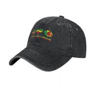 GZMQMOKD Casquette Baseball Cap，Peace Love Reggae Baseball Cap Derby Chapeau Mignon Alpinisme Visière Thermique Chapeaux ，Cadeaux Femme，Cadeaux Homme