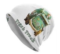 GZMQMOKD Chapeau Chaud d’Hiver, Camion Poubelle Dessin animé Chaud tricoté Cap Mode Bonnet Chapeau Automne Hiver en Plein Air Bonnets Chapeaux pour Unisexe Adulte