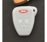 GZNBB Coque de clé de Voiture en Silicone, pour Chrysler 300, Dodge Caliber pour Jeep Patriot, Pacifica, Liberty, 2+1, 3 Boutons