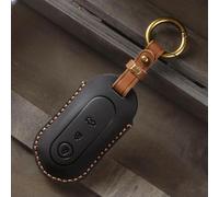 GZNBB Étui de Protection en Cuir pour clé de Voiture pour Aito M5 M7 2022, 3 Boutons, Coque de Protection