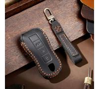 GZNBB Étui en Cuir pour clé de Voiture, Porte-clés, Coque, pour Porsche Macan 911 Panamera Boxster 986 987 981