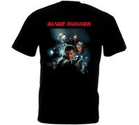 GZNDBFMEP Blade Runner v31 T Shirt Black Movie Poster