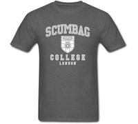 GZNDBFMEP Scumbag College The Young Ones Vintage T-Shirts Funny T Shirt 100% Cotton USA Size