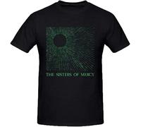 GZNDBFMEP Temple of Love Sisters of Mercy Mens T Shirts for Herren Crew Neck