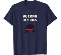 GZNDBFMEP You Cannot Be Serious John McEnroe Funny Tennis Sw1 T-Shirt Men