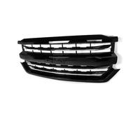 GZOVERSEA Calandre de pare-choc avant chromée, garniture chromée, Compatible avec Silverado 1500 Z71 Style 2016 - 2018, grilles en maille d'entrée d'air