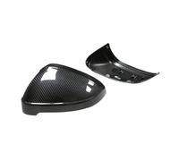 GZOVERSEA Coques de rétroviseurs compatibles avec Audi A4 A5 B9 S4 S5 RS5 Allroad Quattro 2017-2019 - Remplacement des coques en fibre de carbone(Dry Carbon No Assist)