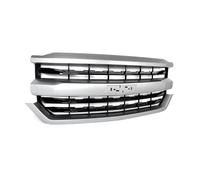 GZOVERSEA Ensemble de calandre avant en maille ABS, Compatible avec Silverado 1500 Z71 Look 2016 - 2018, remplacement WA636R/17/GAN