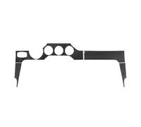 GZOVERSEA Garniture de panneau adhésive en fibre de carbone compatible avec Mustang 2015-2019 - Intérieur élégant for voiture avec conduite à gauche(FOR LHD)