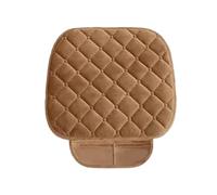GZOVERSEA Housse de siège Auto antidérapante en Lin Respirant, Tapis de Protection Universel for l'avant et l'arrière, Chaude for l'hiver, SUV, Accessoires Auto(Brown)