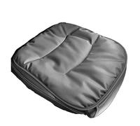 GZOVERSEA Housse de siège Auto d'hiver, Coussin de siège en Cuir Nappa, Tapis de siège Chauds, universels, Coussin Lombaire Confortable(Gray Seat Pad)