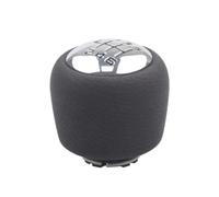 GZPARTB 6-Speed Manual Gear Shift Knob, Black Leather-Textured with Chrome Display, Compatible with 508 2010-2018, C4 Picasso II 2014 MK2