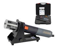 GZPKJ Affûteuse D'électrodes en Tungstène, Outil Rotatif pour Soudage Tig, 6 Vitesses Réglables, Angles D'affûtage 15°, 18°, 22,5°, 30°, 45°, 60°, Longueur De Coupe 10-40 Mm
