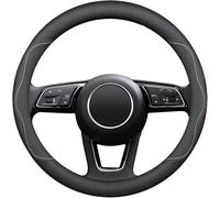 gzqfc Couvre Volant pour Nissan Pulsar Rouge Sentra Titan Navara Note, Intérieur D'accessoires de Voiture Unisexe Facile à Installer,Black-Red-Blue