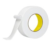 GZQINGYONG Rouleau Ruban Adhésif Double Face Blanc Scotch Double Face Epais Extra Fort Mousse Imperméable Intérieur Extérieur Fixant DIY 20 mm x 5 m