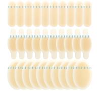 GZRXIOUS 30 PCS Pansements Hydrocolloïdes Ampoules, Pansement Hydrogel Imperméable en 3 Tailles, Pansement Ampoule Pied Fersenschutz pour Chaussures, Usage Quotidien, Voyage Sport