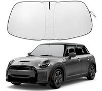 GZSH Pare-Soleil pour Pare-Brise Avant pour Mini Cooper Cooper S J2015-2024 à Toit Rigide 4 Portes Pliable pour Pare-Brise de Voiture Mini Cooper - Garde Votre véhicule au Frais