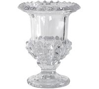 GZSLKSCD Vase en Verre épais, Vase de Bureau Transparent, Grand Vase (Une Couleur, 8 x 14 cm)