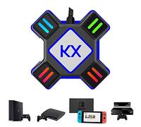 GZW-Shop Adaptateur Convertisseur de Clavier et Souris pour Console Switch/Xbox One / PS4 / PS3,Support Touches de Clavier Personnalisées et de la Sensibilité de la Souris