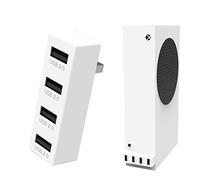 GZW-Shop Hub USB 2.0 4 Ports pour Xbox Series S, Adaptateur d'extension USB Haute Vitesse Compatible avec Console Xbox Series S