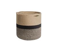 GZWY Panier à Plantes en Corde de Coton,Cache-Pots Cache Pot en Osier Panier de Rangement Tressé Pot de Fleurs Cache-Pot pour Plantes d'intérieur Contenants pour Plantes pour Maison Décor (30cm)