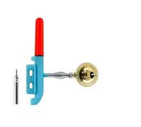 GZWY Veilleuse lumineuse à craquer - Détecteur de touche LED avec boucle - Alarme de pêche nocturne avec batterie CR425 - Accessoire de pêche pour la pêche de nuit - Pêche en mer (A)