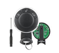 GZXNKEY 868MHz ID46 Chip 3 Boutons Télécommande Key Fob pour BMW Mini Cooper 2007-2014 FCCID : KR55WK49333 Pour Mini Key Fob NO Keyless Go