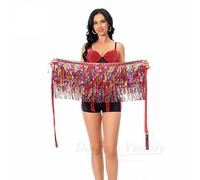 GZXXB Ceinture Danse Orientale Ceinture De Vêtements D'entraînement Danse Du Ventre For Femmes, Accessoires, Écharpe Hanche DJ Discothèque, Chaîne Taille(As the photo-03)