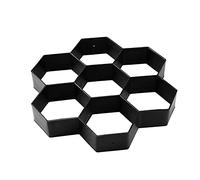 GZXXB Moule Pavage,Moule à Béton Pavés manuellement Brique de béton moules Bricolage Plastique Moulage Jardin Pierre Roule décoration(A)