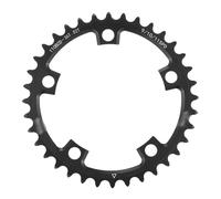 GZXXB Plateau de Pédalier 26 Dents Plateau de vélo Route 110BCD 50-34T 52-36T 53-39T à 5 boulons en Alliage d'aluminium Double Vitesse Pièces(110BCD Round 36T)