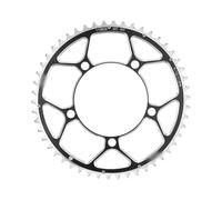 GZXXB Plateau de Pédalier 26 Dents Plateau de vélo Route 110BCD 50-34T 52-36T 53-39T à 5 boulons en Alliage d'aluminium Double Vitesse Pièces(110BCD Round 50T)