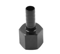 GZYF 1 adaptateur de raccord cannelé AN8 femelle vers 3/8" en aluminium pour tuyau d'huile/eau/fluide/conduite avec AN6/AN8 vers cannelé 3/8"