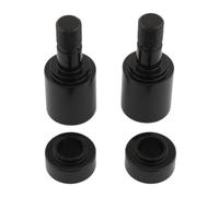 GZYF 1 paire d'embouts de guidon 2016XE, poignées de vélo, ruban de guidon en acier inoxydable noir Pour Africa Twin CRF1100 2016-2024