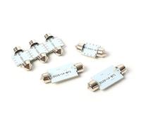 GZYF Ampoule LED d'intérieur automatique Ampoules LED T10 5/8SMD 42mm 8SMD 31mm 12SMD Feux de plaque d'immatriculation Blubs Blanc DC 12V