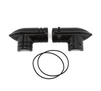 GZYF Bouchon décoratif noir pour réservoir d'essence de moto Pour Davison FLTR Road Glide, FLHX Street Glide, FLHT Electra Glide 02-12, Pour Dyna 2004-2012, Pour Sportsters 2007-2012