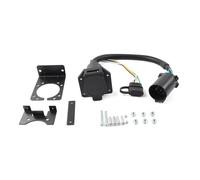 GZYF Connecteur de remorque, câblage, adaptateur, kit de prise de faisceau de câbles de remorque plat à 7 et 4 voies universel pour GMC, pour Chevy,