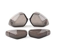 GZYF Couvercle de lentille de clignotant avant et arrière de moto Pour ZZR400 93-03 ZZR 600 93-08, noi