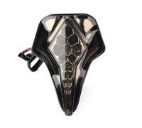 GZYF Feu avant à LED central pour pare-brise en plastique fumé Pour Moto YZF R6 2008-2012