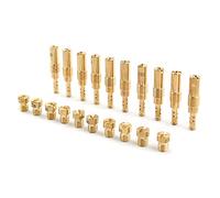 GZYF Gicleurs de carburateur 20 pièces avec gicleur principal 75 78 80 82 85 88 90 92 98 et gicleur lent 32 35 38 40 42 45 48 50 52 55 de remplacement pour NSR KSR PWK pour CVK Carb
