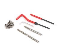 GZYF Kit de réparation de bande de roulement M5 M6 M8 M10 M12 M27 Kit de réparation de recul Pro Coil Tool, 15 pièces M14x1.25 Pièce automobile