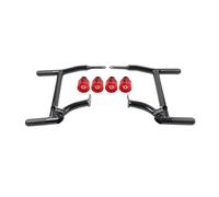 GZYF Rails Crash Bars Sacoche de protection Road Glide Support en acier rouge Pour Touring 14-24 1 je