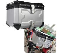 GZYHDC Astuces de moto, valise universelle en aluminium pour hommages de moto avec bloc de sécurité, 45L 55L 65L 80L 100L (couleur : noir, taille : 65L)