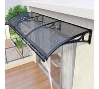 GZYHDC Auvent de rechange imperméable pour porte de fenêtre de restaurant - Noir - 500 x 300 cm
