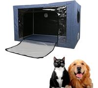 GZYHDC Boîte De Nébulisation des Chiens, Boîte À Oxygénothérapie pour Chiens Et Chats, pour Le Traitement De La Respiration De La Toux des Animaux De Compagnie, Boîte Nébulisante pour Chatons,