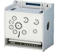 GZYHDC Boîte de rangement de routeur, boîte de rangement pour routeur Wifi, support de boîte de rangement pour routeur de maison et de bureau, protection contre les surtensions, conteneur de gestion