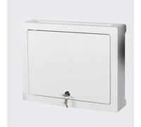 GZYHDC Boîte de rangement pour routeur, étagère de routeur, boîte de rangement murale, boîte de rangement pour routeur, boîte d'informations sur le concentrateur, couvercle de boîte à courant faible