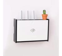 GZYHDC boîte de rangement routeur, boîte de rangement routeur wifi, boîtes de gestion des câbles, conception creuse, dissipation efficace de la chaleur, pour organisateur de câbles, chargeur
